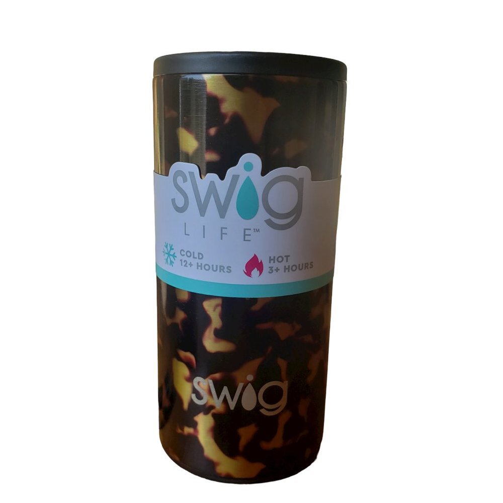 Swig Life Stainless Steel Insulated Skinny Can Cooler Bombshell NWT